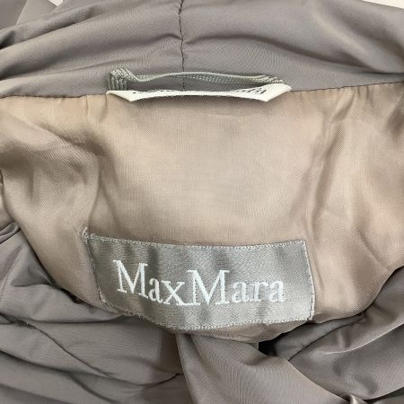 MAX MARA マックスマーラー レディース ロングコート SIZE 42 ライトグレー