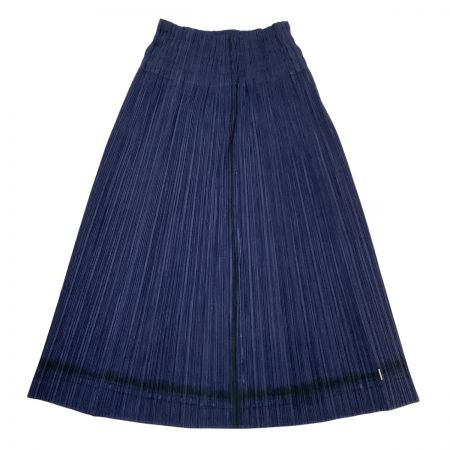  ISSEY MIYAKE イッセイミヤケ PLEATS PLEASE スカート SIZE 3 ネイビー