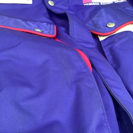  TEAM YAMAHA メンズ レーシングジャケット ジャンパー SIZE L バイク レア ブルー