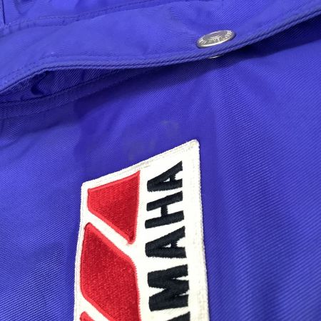  TEAM YAMAHA メンズ レーシングジャケット ジャンパー SIZE L バイク レア ブルー