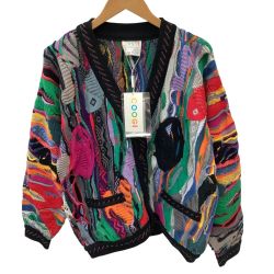 coogi クージー 未使用 タグ付き ３Dニット カーディガン SIZE S 菅田将暉着用ブランド Sランク