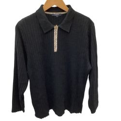 BURBERRY LONDON バーバリーロンドン レディース ニット SIZE Free ブラック Bランク