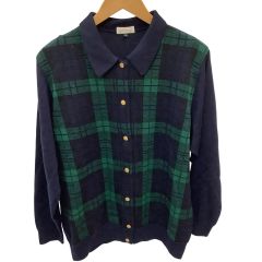 Burberrys バーバリーズ レディース  カーディガン SIZE Free FBB77-769 ネイビー Bランク