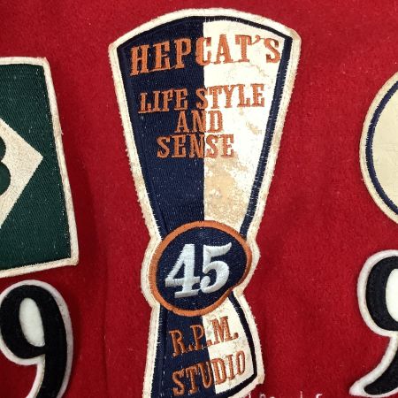 45rpm 45アールピーエム Vintage ヴィンテージ レディース メンズ ブルゾン  レッド