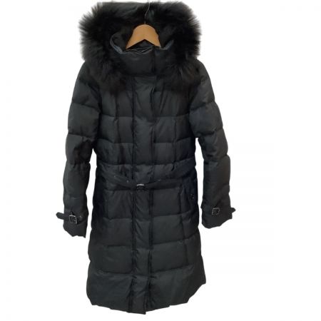  BURBERRY LONDON バーバリーロンドン レディース ダウンコート SIZE 40 ダウン90％ ブラック