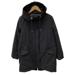 23ku 23区 レディース ダウンコート SIZE 38 ダウン90％ ブラック Bランク