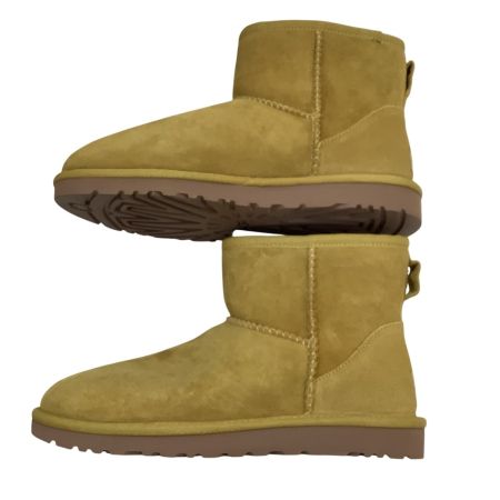 UGG アグ 未使用 レディース ショートブーツ ムートンブーツ SIZE 23cm W CLASSIC MINI キャメル