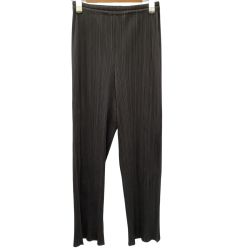 ♪♪ ISSEY MIYAKE イッセイミヤケ PLEATS PLEASE パンツ SIZE 3 PP04-JF643 グレー Bランク