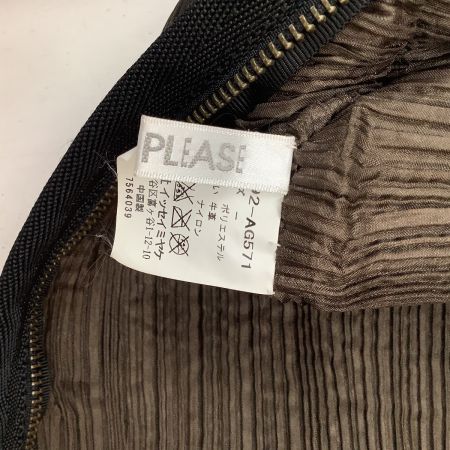  ISSEY MIYAKE イッセイミヤケ PLEATS PLEASE 　レディース ショルダーバッグ  PP92-AG571 ブラウン