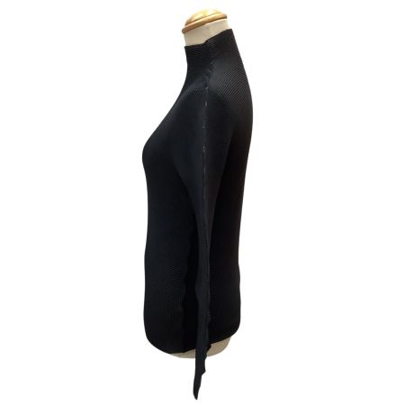 me ISSEY MIYAKE イッセイミヤケ ミー 変形 トゲトゲ カットソー ワッフル プリーツ  MI41FJ201 ブラック