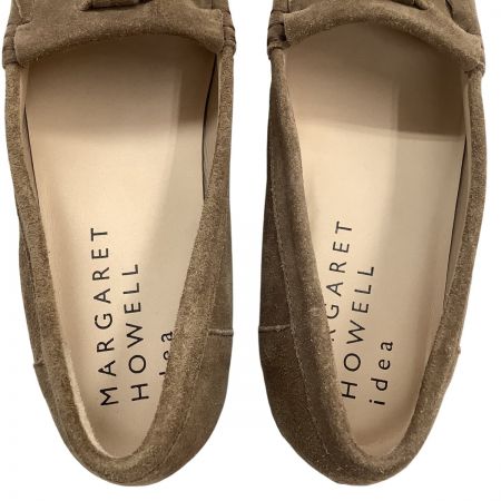  Margaret Howell マーガレットハウエル 美品 レディース モカシン SIZE 22.5cm ライトブラウン