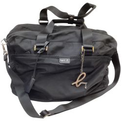 agnes b voyage アニエスベーボヤージュ ボストンバッグ ブラック Bランク