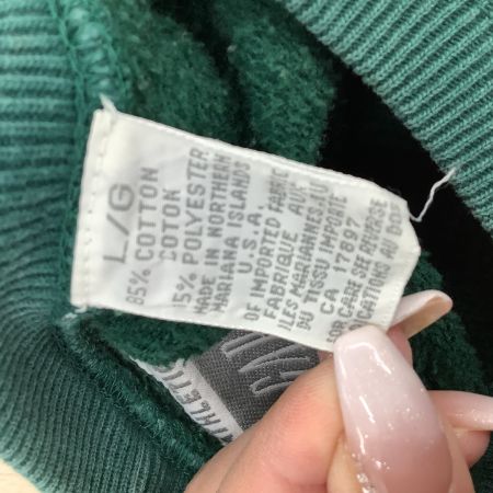 GAP ギャップ Vinyage ９０年代 メンズ トレーナー スウェット SIZE L グリーン