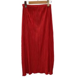 ISSEY MIYAKE イッセイミヤケ PLEATS PLEASE スカート  SIZE 2 PP23-JG808 レッド Bランク