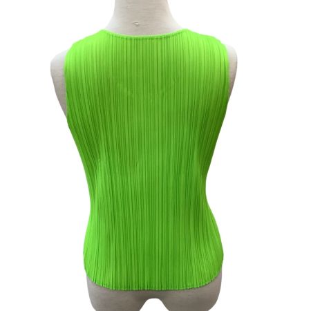 ISSEY MIYAKE イッセイミヤケ PLEATS PLEASE ノースリーブカットソー PP31-JK821 マルチカラー