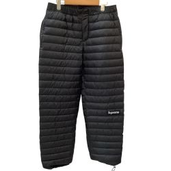♪♪ Supreme シュプリーム メンズ ダウンパンツ SIZE M ダウン80％ ブラック Bランク