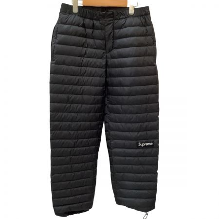  Supreme シュプリーム メンズ ダウンパンツ SIZE M ダウン80％ ブラック