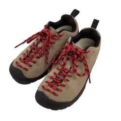 KEEN キーン JASPER 1004347 スウェード スニーカー SIZE 24.5cm ベージュ Bランク