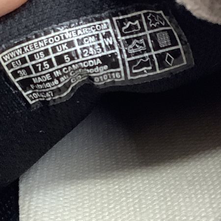 KEEN キーン JASPER 1004347 スウェード スニーカー SIZE 24.5cm ベージュ