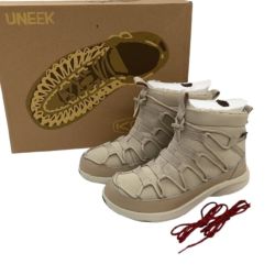KEEN キーン レディース ブーツ ユニーク スニーク チャッカ ツー 防水ウィンタースニーカー 1026619 ベージュ Bランク