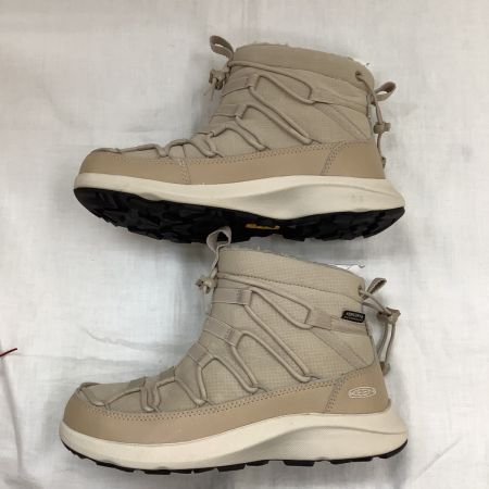 KEEN キーン レディース ブーツ ユニーク スニーク チャッカ ツー 防水ウィンタースニーカー 1026619 ベージュ