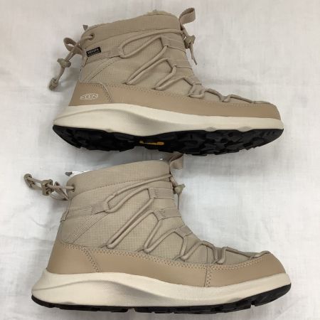 KEEN キーン レディース ブーツ ユニーク スニーク チャッカ ツー 防水ウィンタースニーカー 1026619 ベージュ