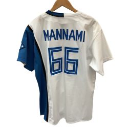 ♪♪ FIGHTERS 日本ハム ファイターズ 公式ユニフォーム 背番号 66 万波 中正 SIZE M ホワイト Bランク