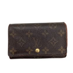 LOUIS VUITTON ルイヴィトン モノグラム ポルト モネ・ビエ トレゾール CT0064 2つ折り財布 M61730 Bランク