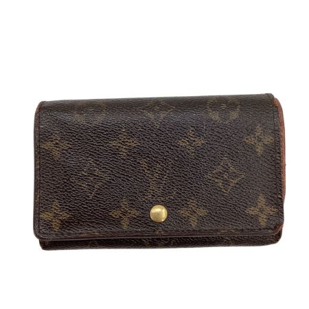 LOUIS VUITTON ルイヴィトン モノグラム ポルト モネ・ビエ トレゾール CT0064 2つ折り財布 M61730
