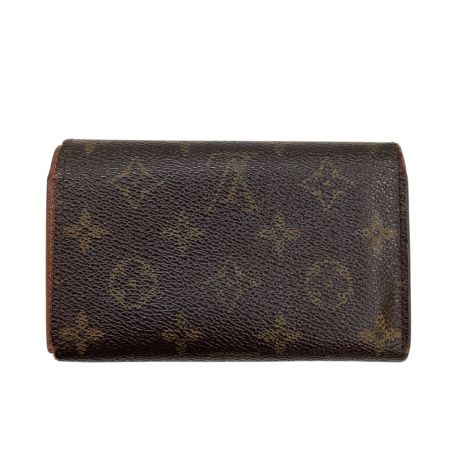 LOUIS VUITTON ルイヴィトン モノグラム ポルト モネ・ビエ トレゾール CT0064 2つ折り財布 M61730