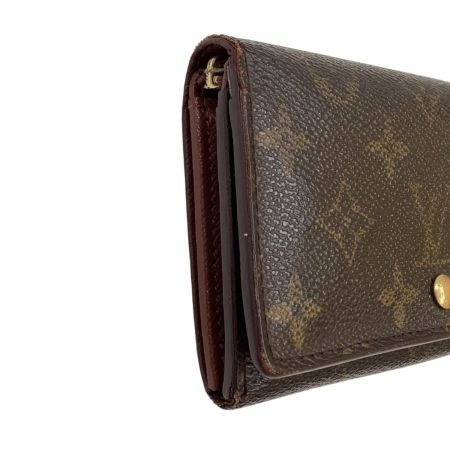 LOUIS VUITTON ルイヴィトン モノグラム ポルト モネ・ビエ トレゾール CT0064 2つ折り財布 M61730