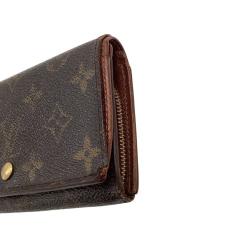 LOUIS VUITTON ルイヴィトン モノグラム ポルト モネ・ビエ トレゾール CT0064 2つ折り財布 M61730