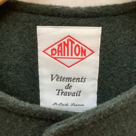 DANTON ダントン レディース コート SIZE 36 グリーン