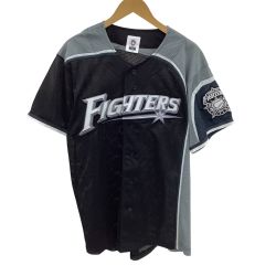 FIGHTERS 日本ハムファイターズ メッシュ ユニフォーム SIZE L ブラック Bランク