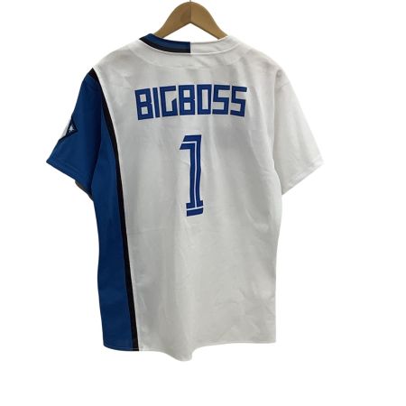 FIGHTERS 日本ハム ファイターズ 野球 メンズ BIG BOSS ユニフォーム SIZE S ホワイト