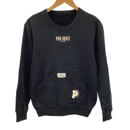 PINK HOUSE ピンクハウス レディース パーカー トレーナー SIZE M ブラック