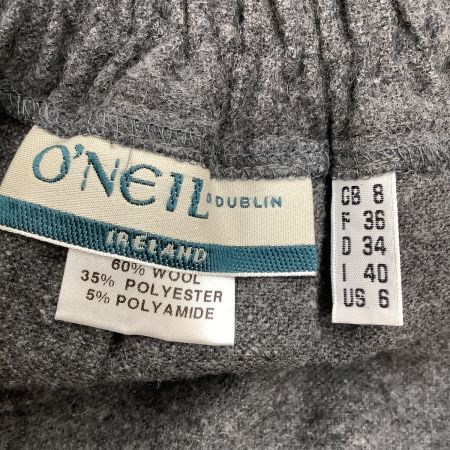 o'neill OF DUBLIN オニールオブダブリン レディース スカート　SIZE M グレー
