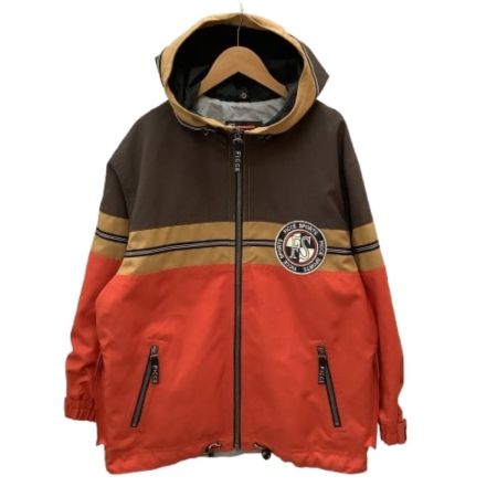 FICCE SPORTS フィッチェ スポーツ メンズ ジャケット ジャンパー SIZE L オレンジ