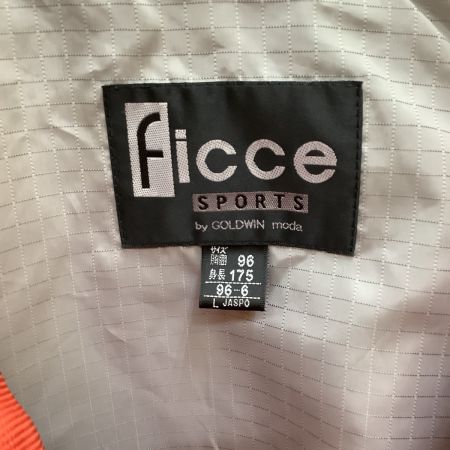 FICCE SPORTS フィッチェ スポーツ メンズ ジャケット ジャンパー SIZE L オレンジ