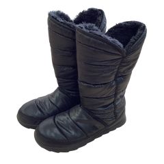 THE NORTH FACE ザノースフェイス レディース Amore 3 ミドル丈 内ボア ブーツ SIZE 24cm ブラック Bランク