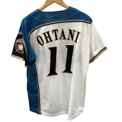 ♪♪ FIGHTERS 日本ハム ファイターズ 大谷翔平 Shohei Ohtani 背番号11 ユニフォーム SIZE M ホワイト×ブルー Bランク