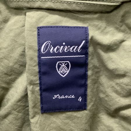 ORCIVAL オーシバル レディース トレンチコート SIZE 4 カーキ
