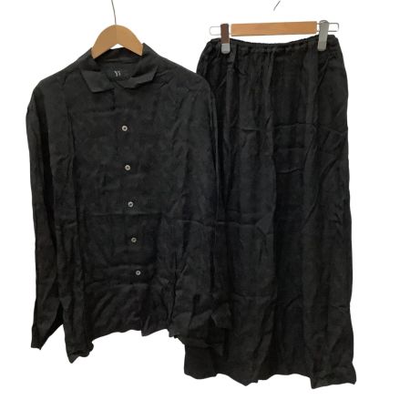 Y's ワイズ ワイズ ヨウジヤマモト セットアップ ジャケット スカート ブラック