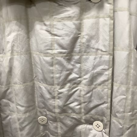 ISSEY MIYAKE イッセイミヤケ レディース コート SIZE 2 チェック IM93FA507 ライトグレー