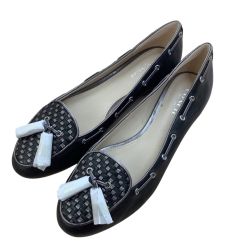 COACH コーチ レディース パンプス SIZE 37(23.5cm) ブラック Aランク