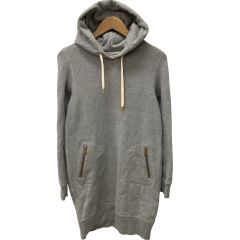 BURBERRY BLUE LABEL バーバリーブルーレーベル レディース パーカーワンピース SIZE 38 グレー Bランク