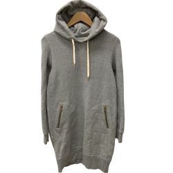 BURBERRY BLUE LABEL バーバリーブルーレーベル レディース パーカーワンピース SIZE 38 グレー Bランク