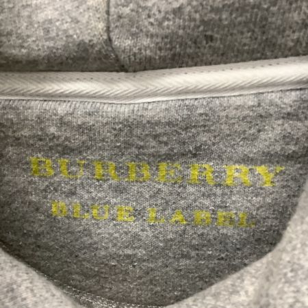 BURBERRY BLUE LABEL バーバリーブルーレーベル レディース パーカーワンピース SIZE 38 グレー