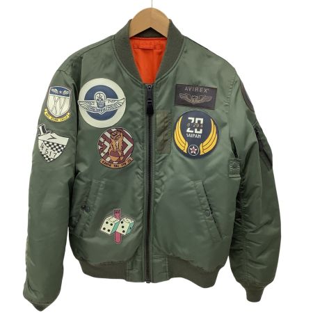 AVIREX アビレックス MA−1 TOPGUN メンズ ジャケット SIZE L グリーン