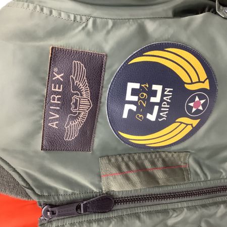 AVIREX アビレックス MA−1 TOPGUN メンズ ジャケット SIZE L グリーン
